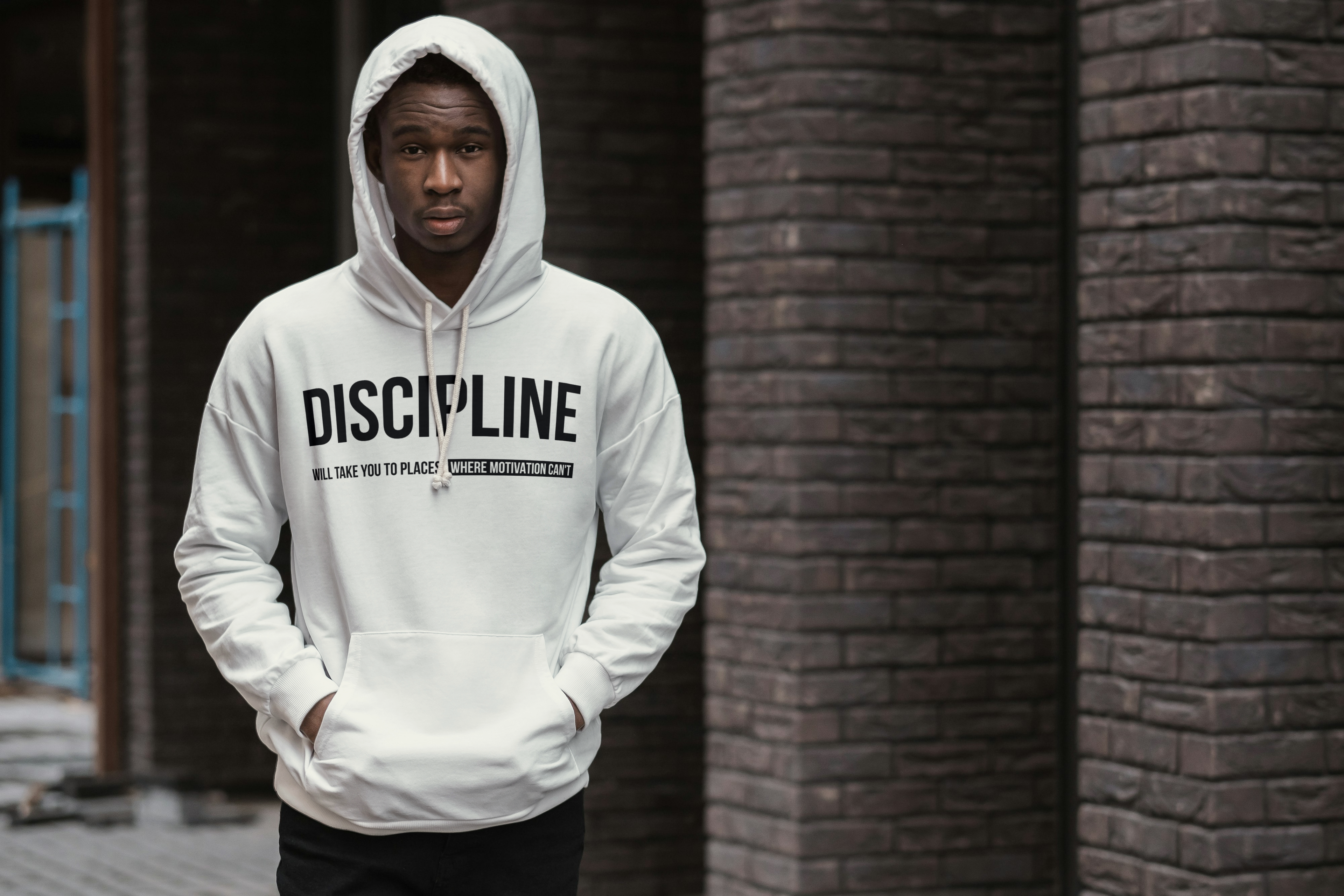 Discipline Print Hoodie
